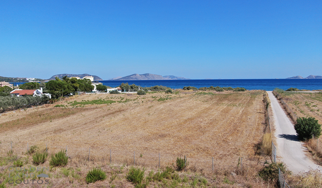 Unique Seafront Plot of Land in Petrothalassa by Golden Land Goutos