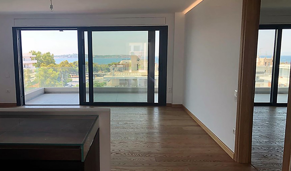 Newly Built Penthouse with sea view in Voula